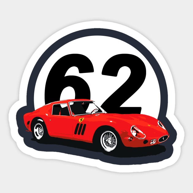 gto 62 Sticker by retroracing